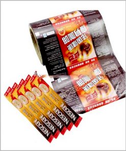 cuồn màng đóng cà phê bột tự động